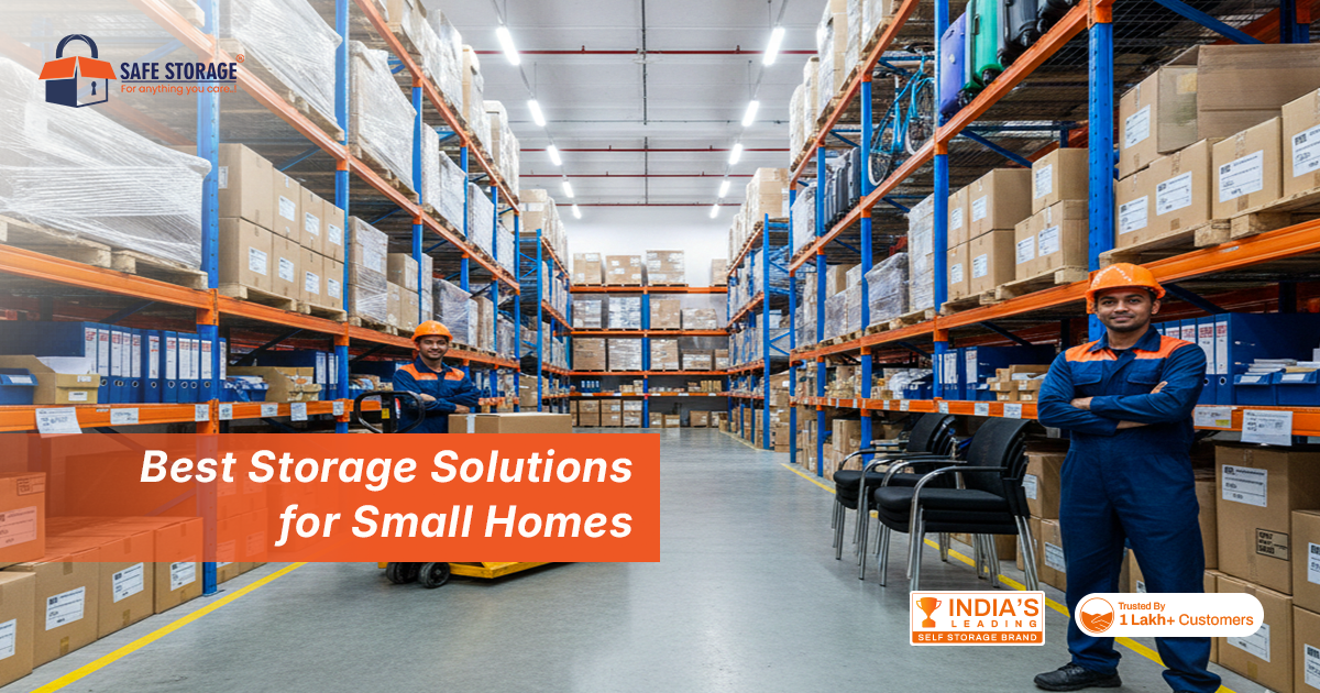 Best Storage Solutions for Small Homes: Smart, Practical & Stress-Free Ways to Maintain Storage