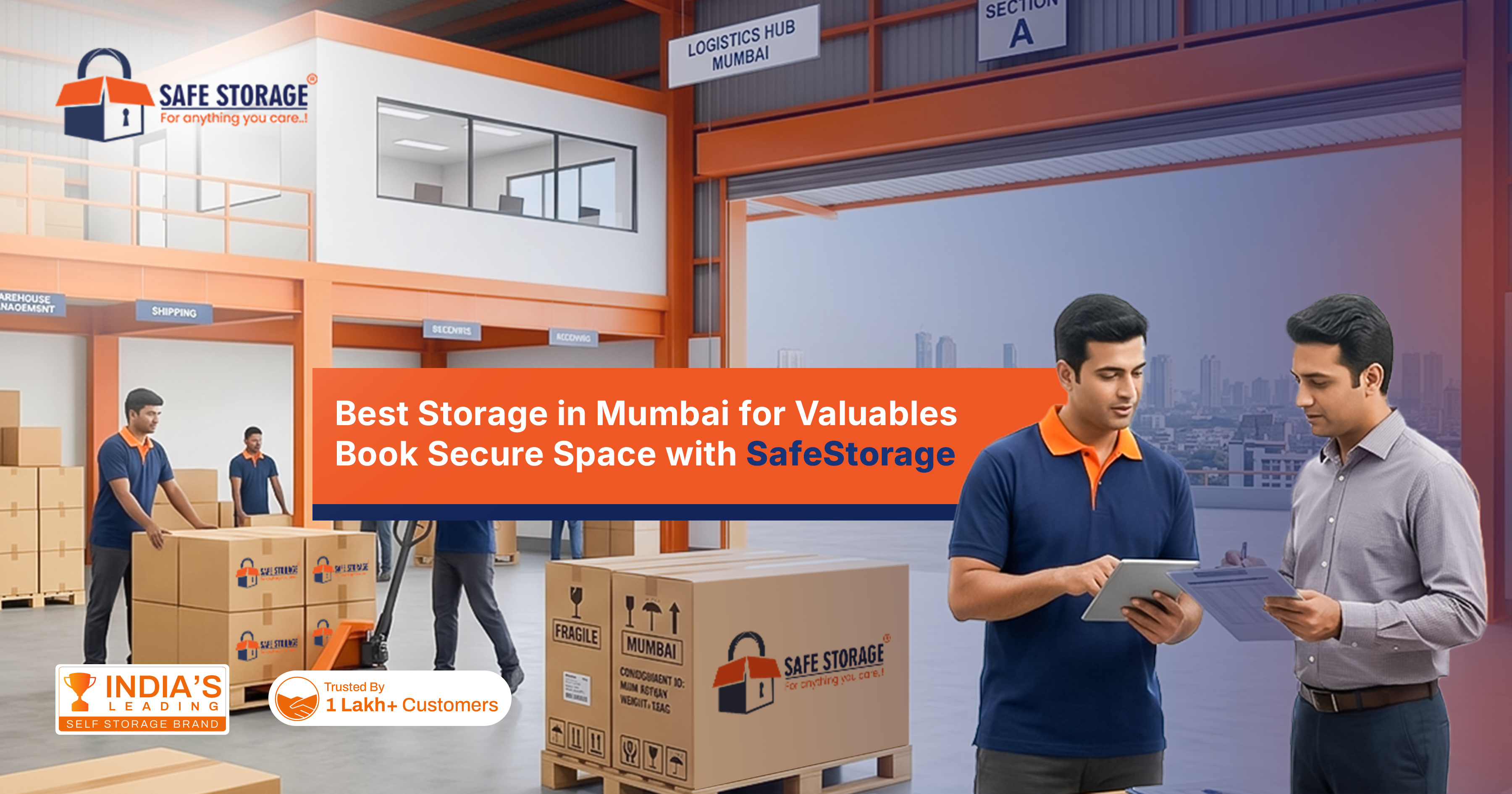 Best Storage in Mumbai for Valuables - Book Secure Space with SafeStorage