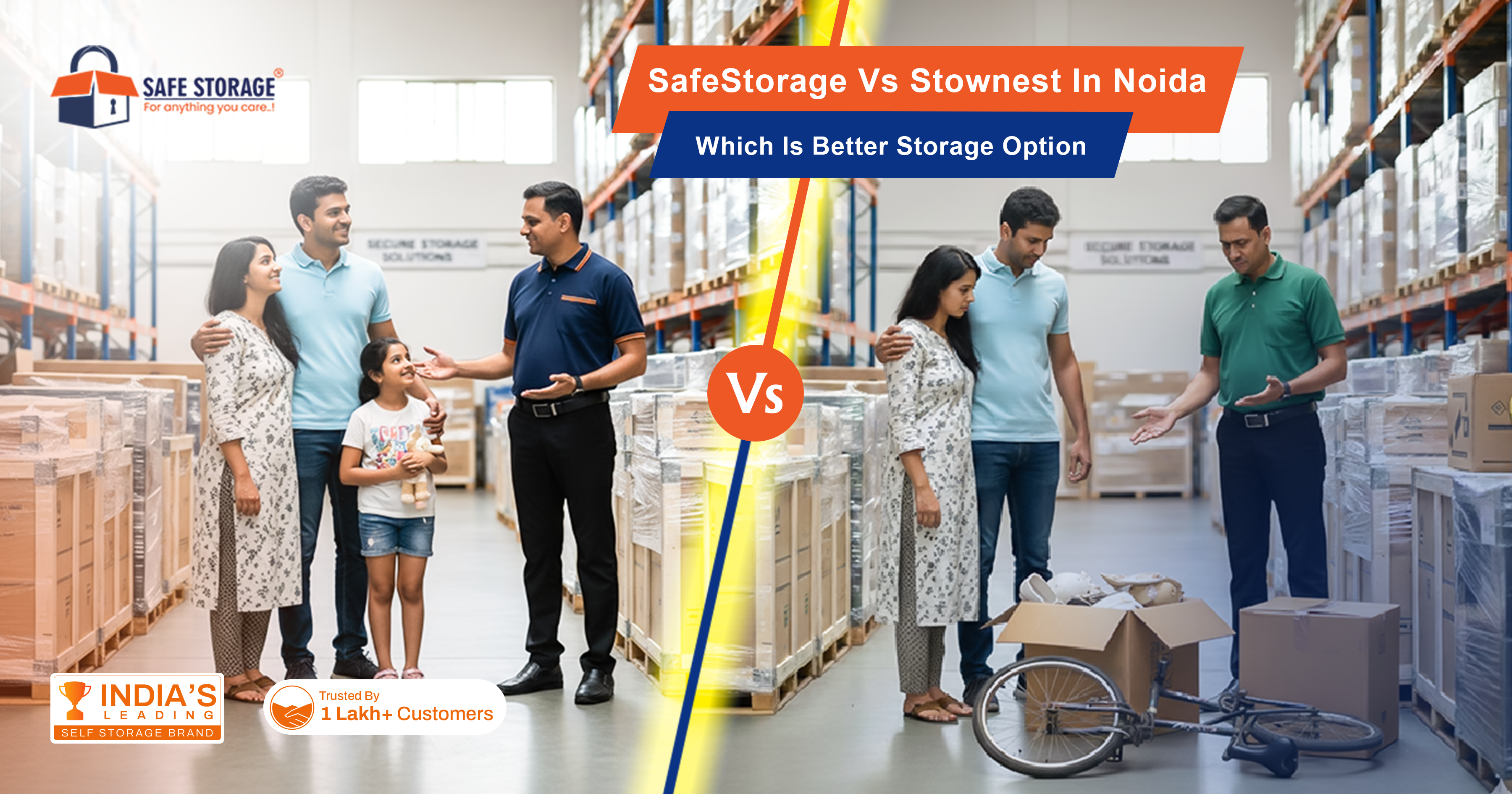 SafeStorage Vs Stownest In Noida: Which Is Better Storage Option