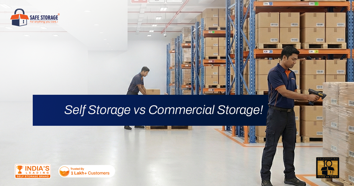 Self Storage vs Commercial Storage: Complete Simple Guide