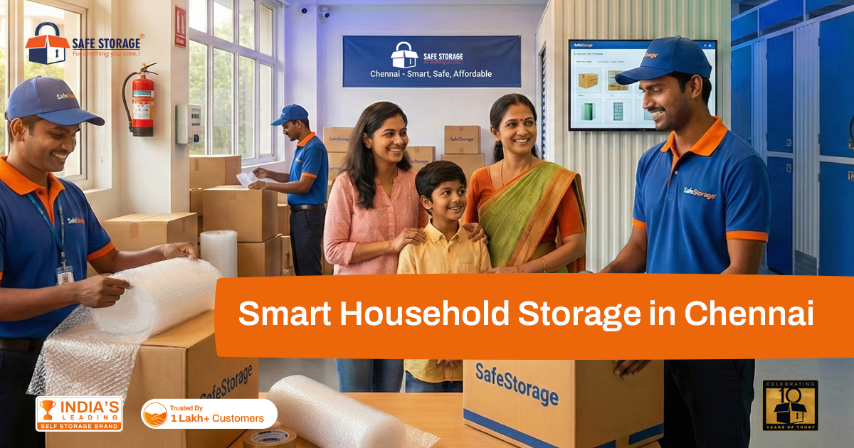 Smart Household Storage in Chennai - Secure, Affordable & Hassle-Free Space by SafeStorage